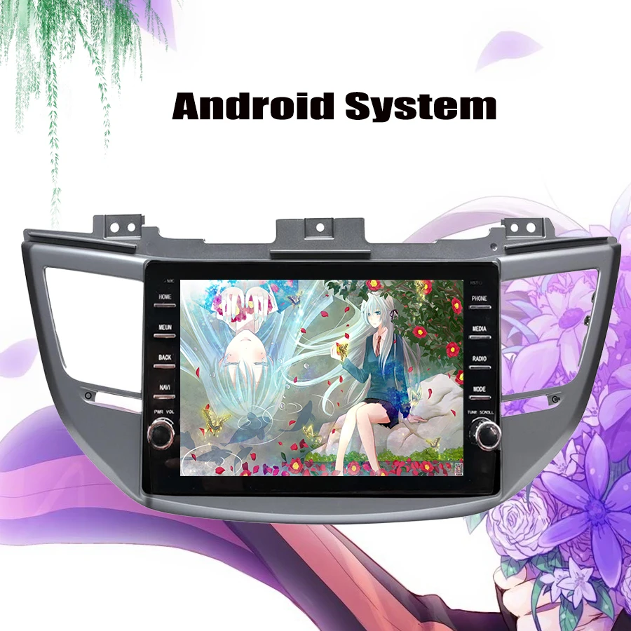 Автомобильный dvd плеер Android 10 0 для Hyundai Tucson/ ix35 2016 17 2018 2019 gps навигация радио 4 + 64 ГБ