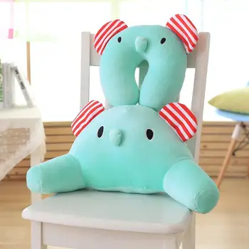 

Cartoon Automatic U Shaped Neck Travel Pillow Baby Pillow Ligth Weight Comfortable Multi-Color Neck Support Head Rest Cushion