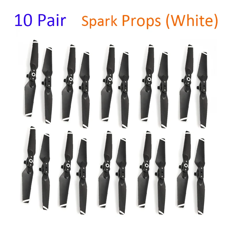 

10 Pairs DJI Spark Propellers Folding Quick-release For DJI Spark Drone Blades Accessories Replacement Parts
