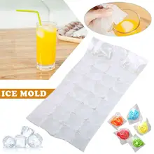 Ice поднос для льда Гибкая силиконовая форма для льда легко вынимается лотки для льда BPA бесплатно 28 льда