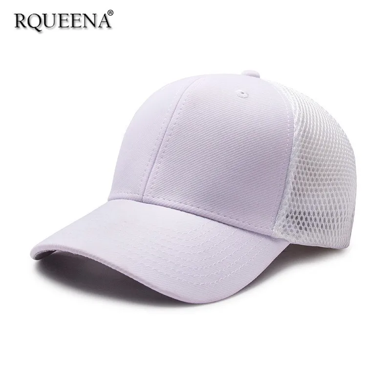 

Rqueena Casual Style Women's Hats White/Black/Red Baseball Cap Woman Spring Summer Baseball Caps Female Hats For Women BC003