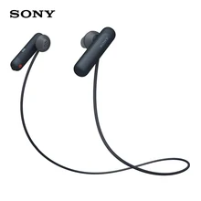 Спортивные наушники SONY WI-SP500, беспроводные bluetooth-наушники IPX4, влагозащищенная гарнитура с микрофоном