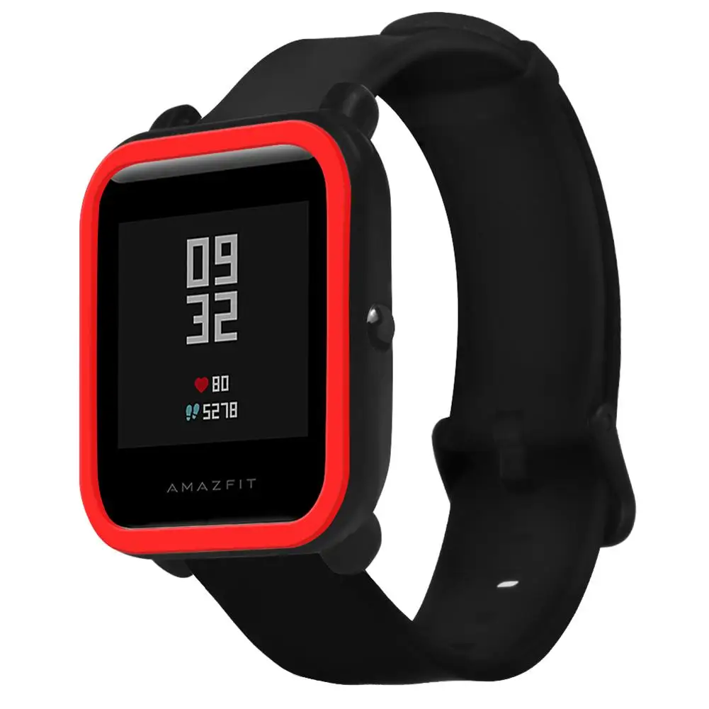 Часы Чехол защитная крышка Силиконовые Мягкие ТПУ полный для Huami Amazfit Bip
