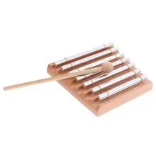 7 клавиш Ксилофоны музыкальный инструмент Сенсорное развитие зрительно-моторную координацию Обучающие Игрушки для раннего развития для Для детей