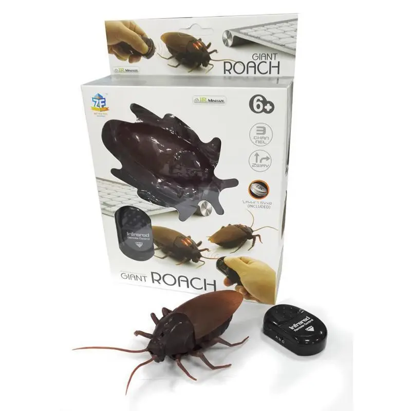 Infrared Ants / Cockroaches / Spiders Remote Control Mock Fake RC Toy Animal Toy Bugs for Party Joke Practice Entertainment