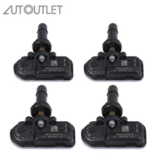 AUTOUTLET 4 Pcs 68249197AA 68239720AA TPMS Tire Pressure Monitoring Sensors 434MHz For 2014 2018 JEEP CHEROKEE