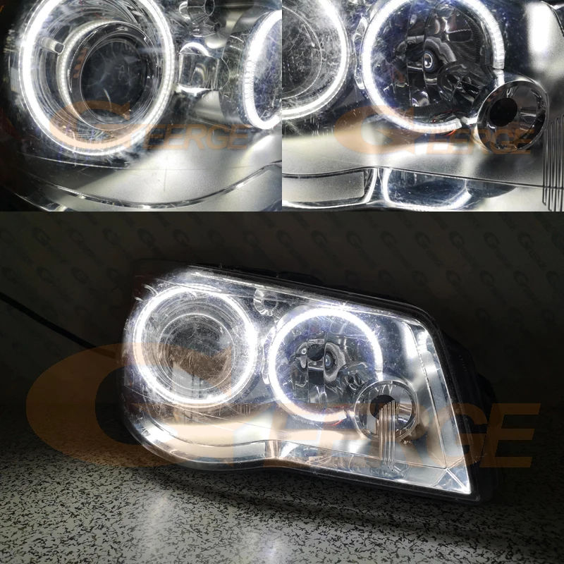 Для Chrysler Voyager Grand Voyager 2008- smd led angel eyes kit отличное Ультра яркое освещение DRL