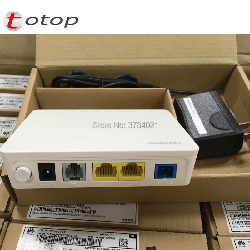 Huawei HG8321R GPON ONU 1GE+ 1FE+ 1 Голосовой порт, H.248 и SIP двойной протокол FTTH GPON ONT модем, английская прошивка