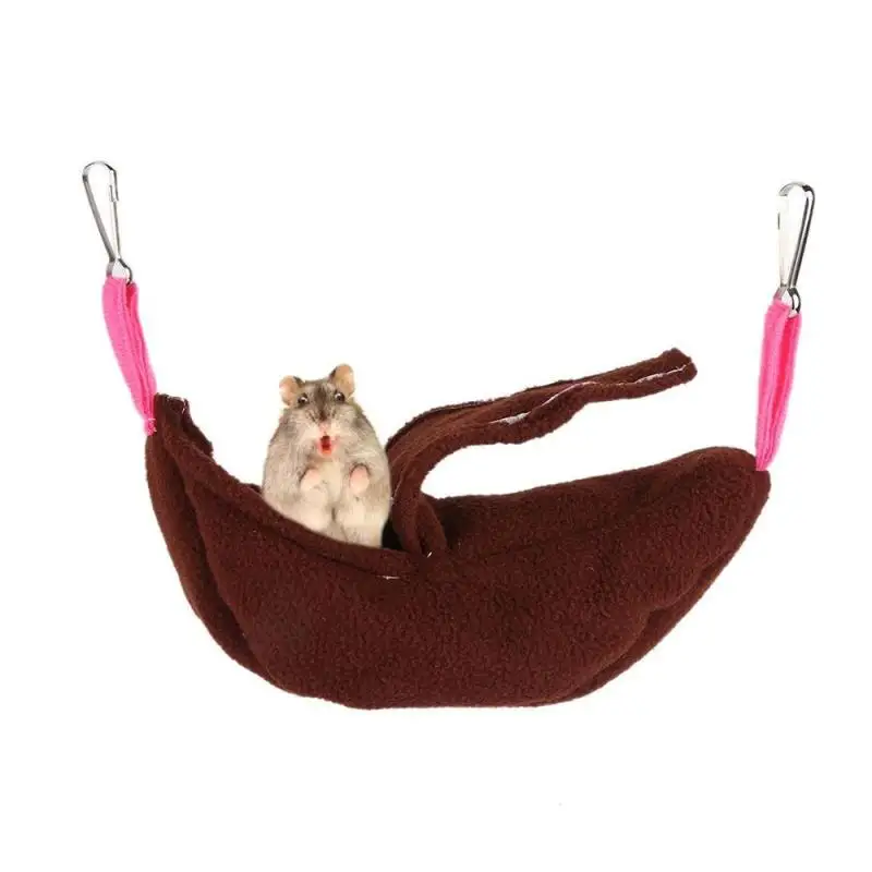Hot Sale Hamster House Hammock Bunk Bed Banana Shape House Toys Cage