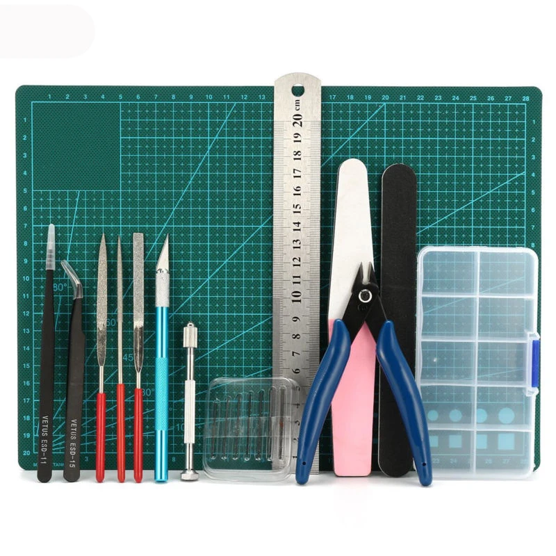 

DIY Modeler Basic Tools Craft Set Hobby Model Building Kit Grinding For Gundam