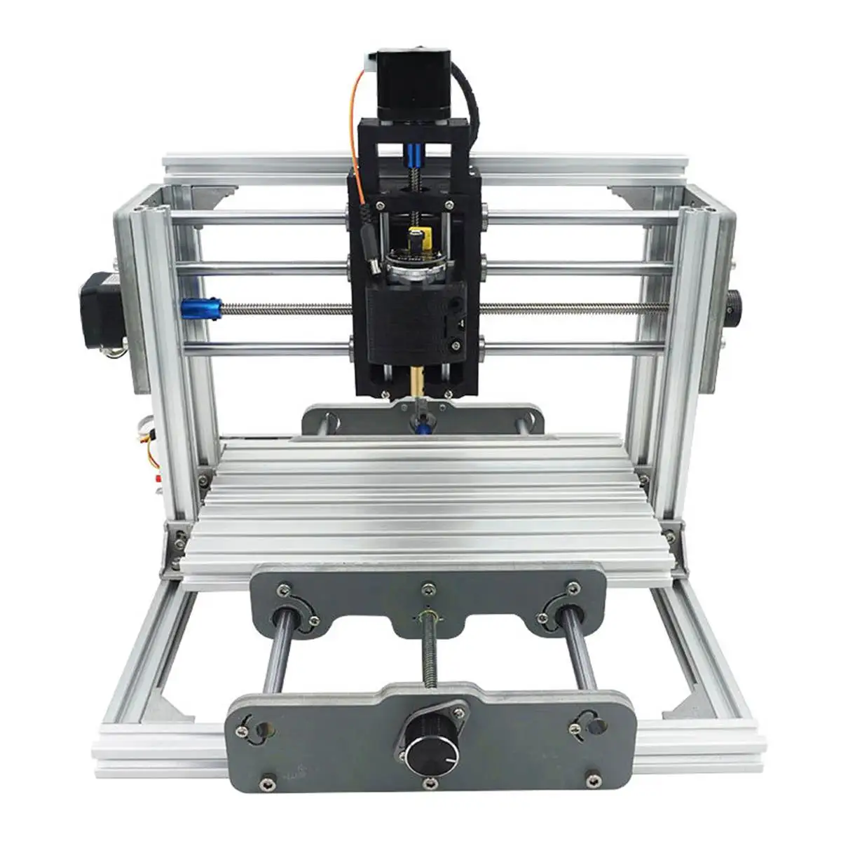 

3Axis 2017T CNC Router Engraver Engraving Machine Desktop Carving Cutter DIY Kit DC 12V 60W 6000RPM Wood Router Cutter Printer