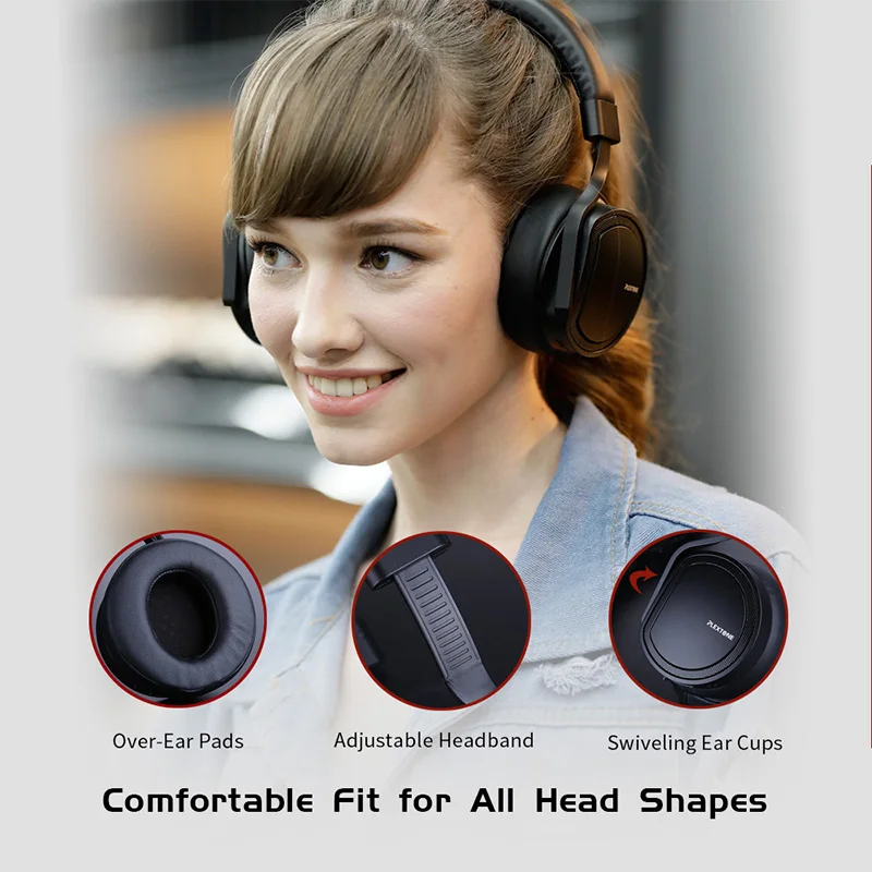 Топ предложения PLEXTONE BT270 беспроводные HIFI наушники Handsfree Bluetooth бас стерео