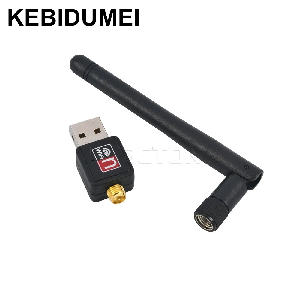 USB 2 0 WiFi беспроводная сетевая карта 150mbps 802 11 n/g/b 2dB 150M LAN ключ MT7601 адаптер с антенной