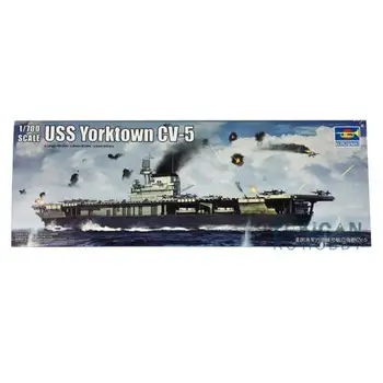 

Trumpeter 06707 1/700 USN Yorktown CV-5 Aircraft Plastic Model Warship TH05533-SMT2