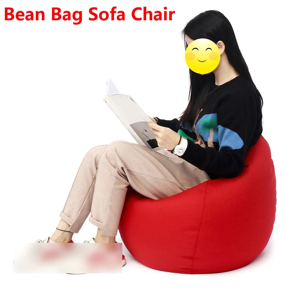 60*70cm Lazy Bean Bag Sofa Chair Linen Cloth Lounger Seat Couch Bean Bag Pouf Puff Couch Tatami Living Room for Kids Adults 60*70cm Lazy Bean Bag Sofa Chair Linen Cloth Lounger Seat Couch Bean Bag Pouf Puff Couch Tatami Living Room for Kids Adults