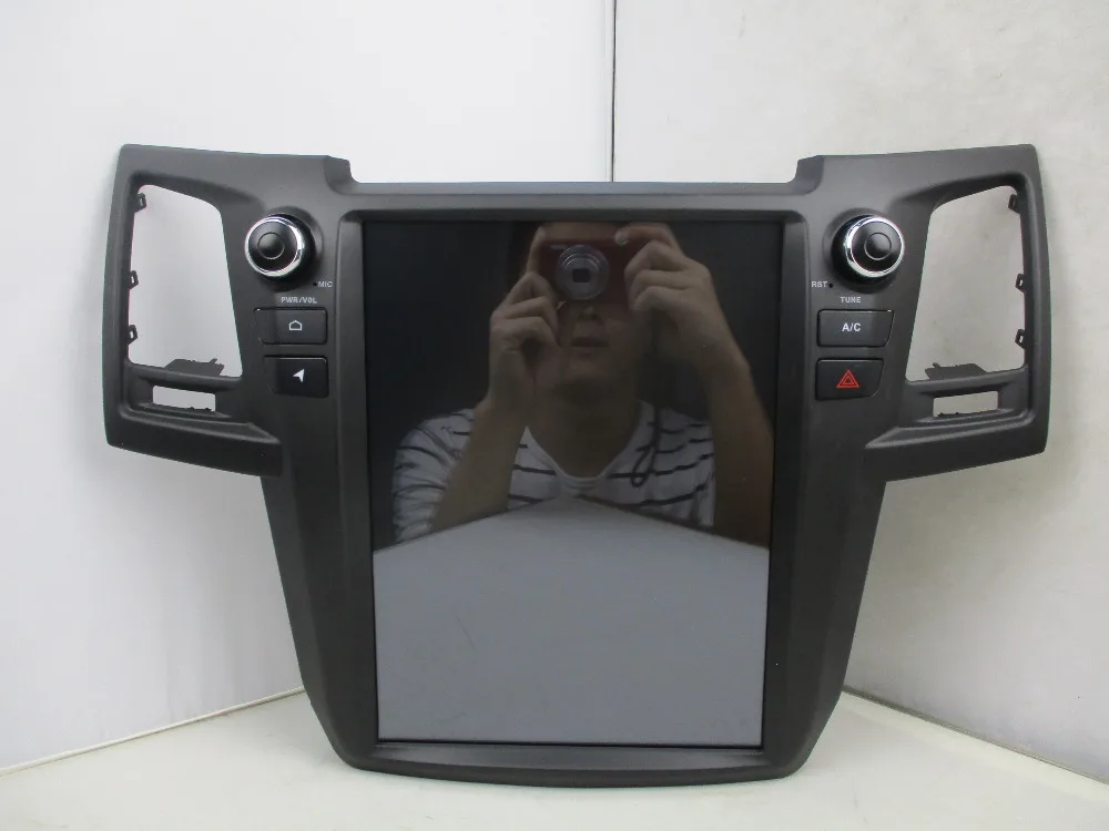 Автомагнитола PX6 HD 4 Гб + 32 ГБ экран 12 1 дюйма Android 9 0 GPS для Toyota Fortuner 2005 2015 Bluetooth Wi Fi IPS