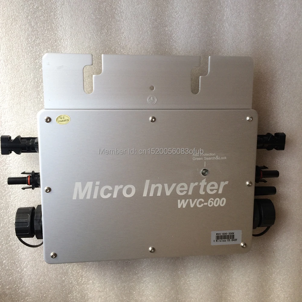Инвертор Micro 600W солнечный Grid Tie IP65 MPPT чистый синусоидальный выход микро Солнечный