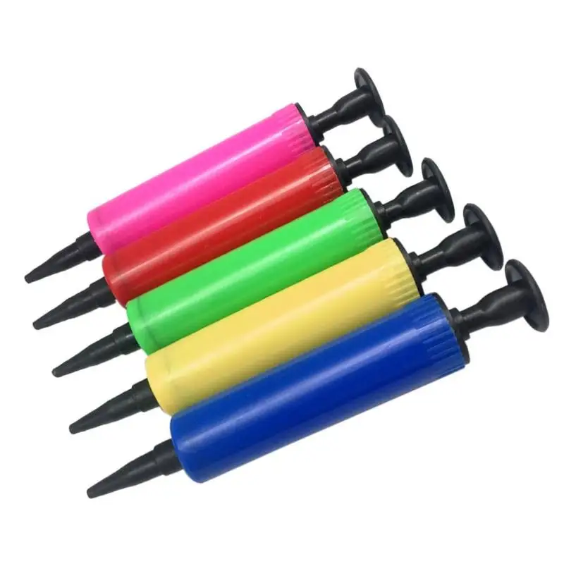 

Balloon Air Pump Inflator Portable Mini Plastic Manual Ballon Pump Hand Push Air Inflator Party Festival Celebration Supplies
