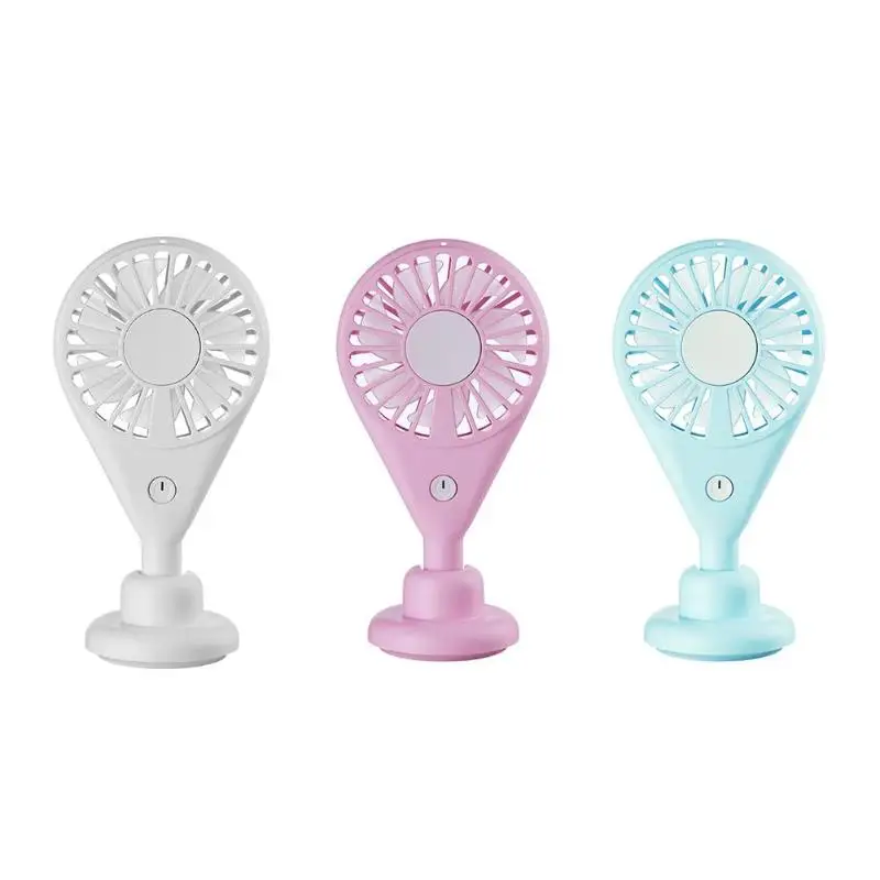 

Portable Handheld USB Desktop Mini Fan with Rechargeable Built-In Battery Home Decor Outdoor Summer Supplies USB Cooling Fan
