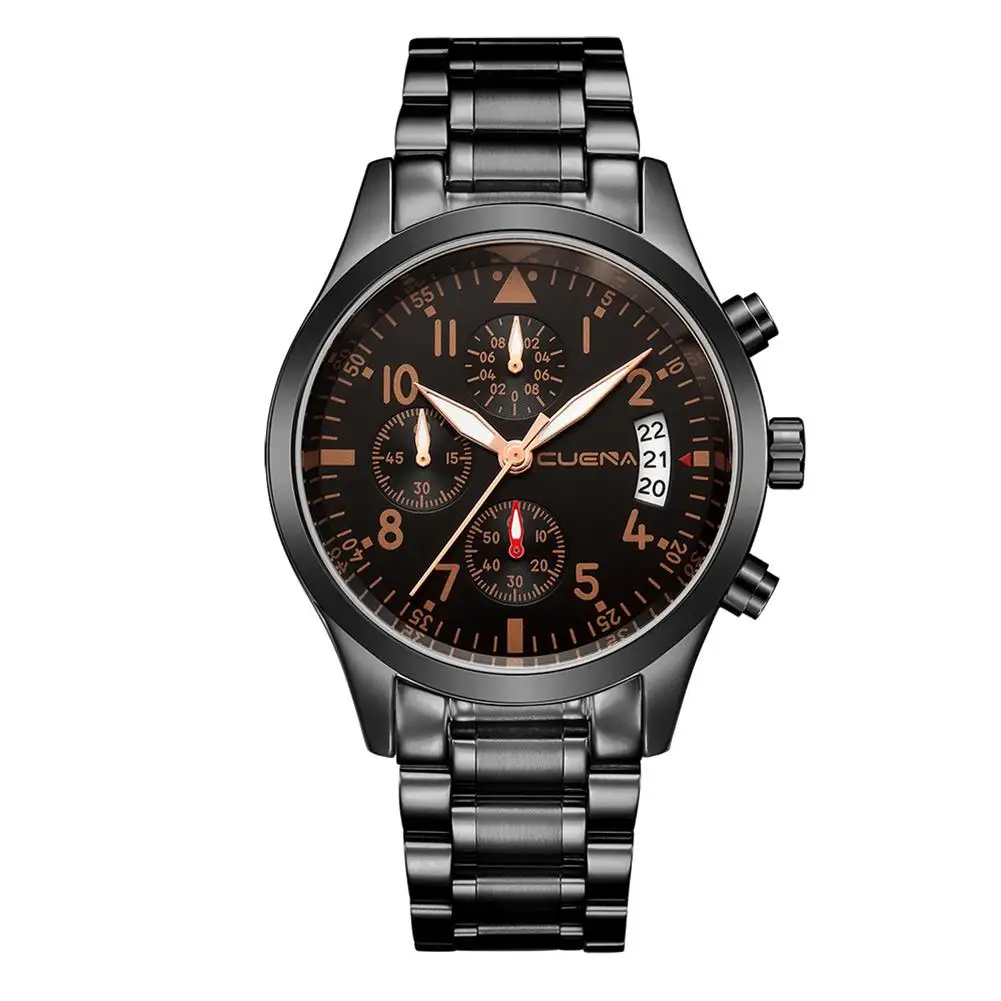 Buy Luxury Business Stainless Steel Men's Date