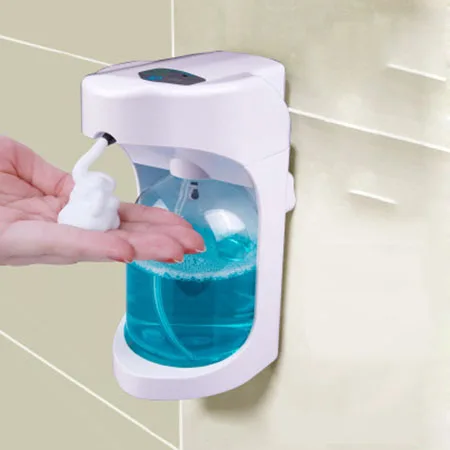 

350ml Touchless Automatic Soap Dispenser Bathroom Kitchen Infrared Smart Sensor Hand Free Sanitizer ABS Liquid Soap Dispenser