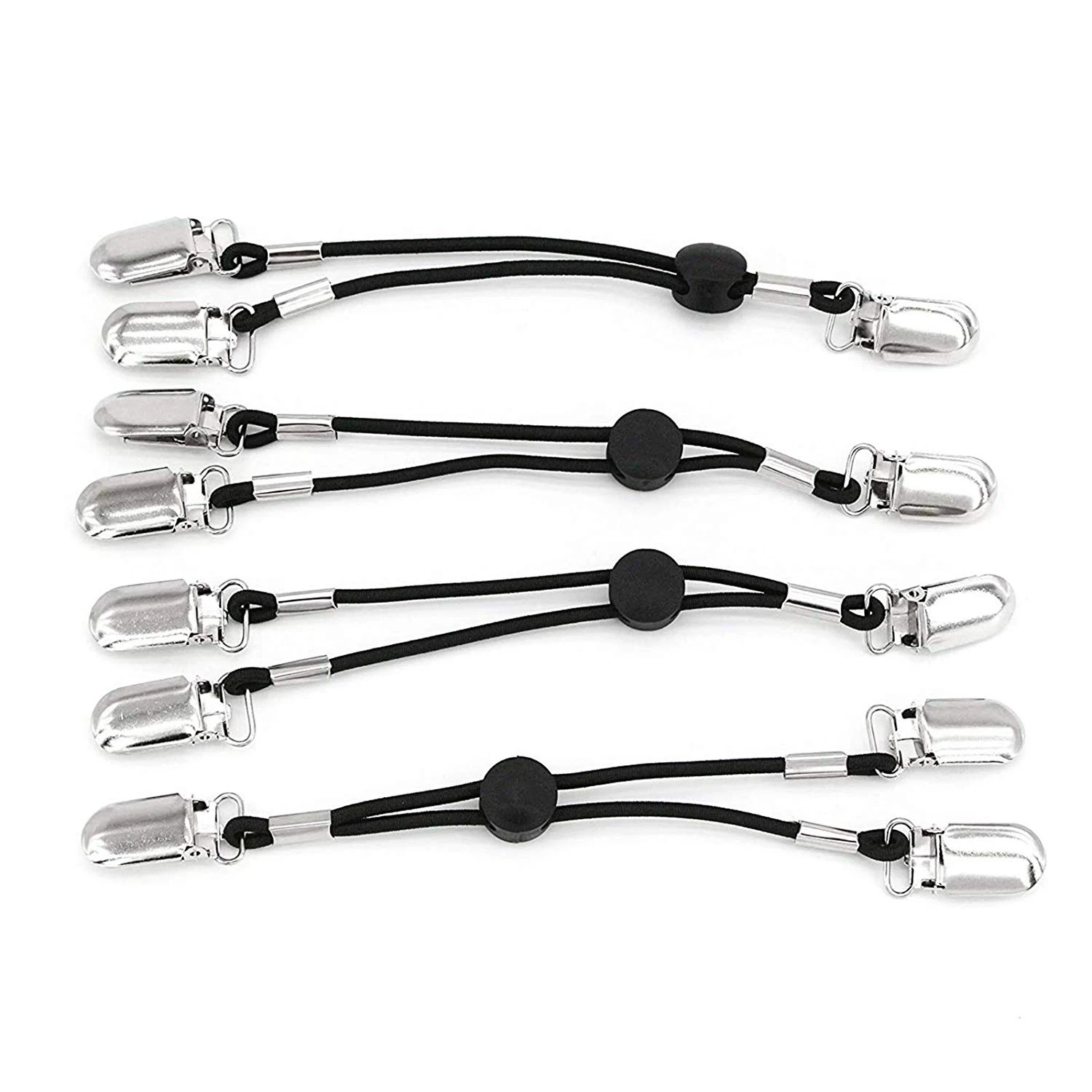  Bed Sheet ClipSheet Strap3-Way Heavy Duty Adjustable Bed Sheet Holders Fasteners Grippers Clips Sus