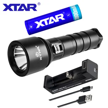 

XTAR D06 diving flashlight CREE XM-L2 U2 LED max 900 lumen beam distance 306 meter