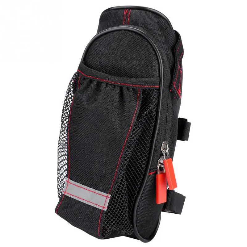 Велосипедная сумка на седло, непромокаемая сумка на заднее сиденье для шоссейного велосипеда, нейлоновая велосипедная сумка на заднее сиденье, Сумка с карманом для бутылки воды, Аксессуары для велосипеда
