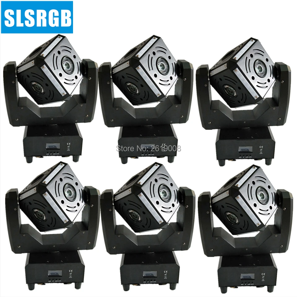 6PCS/LOT Magic Cube Led Beam Moving Head Light Colorful 6x12W with RGBW for Dj Disco Stage and Bar Led Magic Cube Beam Moving 6PCS/LOT Magic Cube Led Beam Moving Head Light Colorful 6x12W with RGBW for Dj Disco Stage and Bar Led Magic Cube Beam Moving