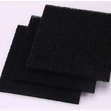 500 шт высокое качество фильтр с активированным углем губка для 493 припоя поглотитель дыма ESD вытяжка 13*13*1 см черный