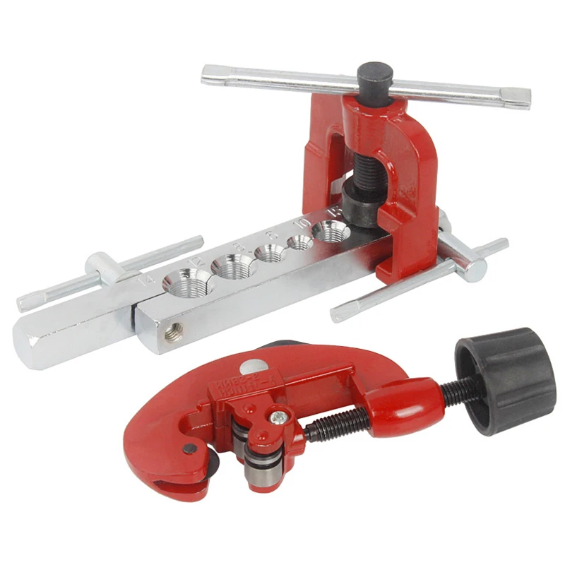 3 28mm Tube Cutter Flaring Tool Kit Manual Pipe Expander Metric/Inch