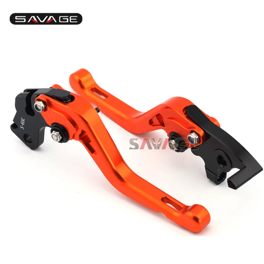 Для KTM DUKE 125/200 390 2013 2016 RC 125 RC200 RC390 Мотоцикл CNC алюминиевый короткий регулируемый