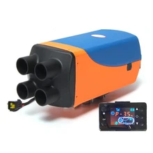 12V 5000W LCD Monitor Air diesels Fuel Heater 4 Holes 5KW 10L Tank For Trucks Boats Bus Car Trailer Heater