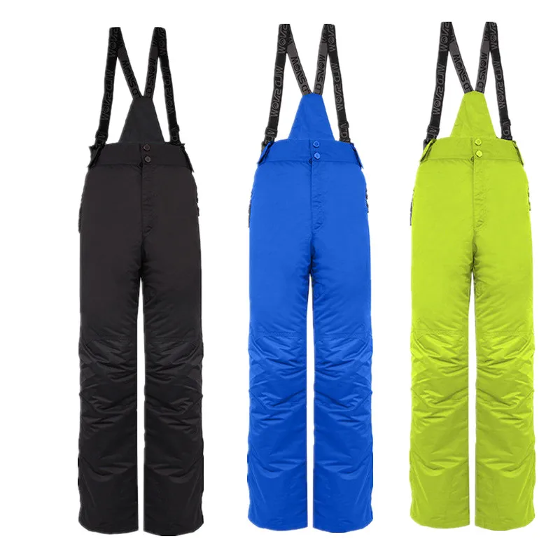 

men's Winter Ski Snowboard Pants Professional Snow Sports Warm Pant Waterproof Windproof Thermal Breathable Mountain Skiing Pant