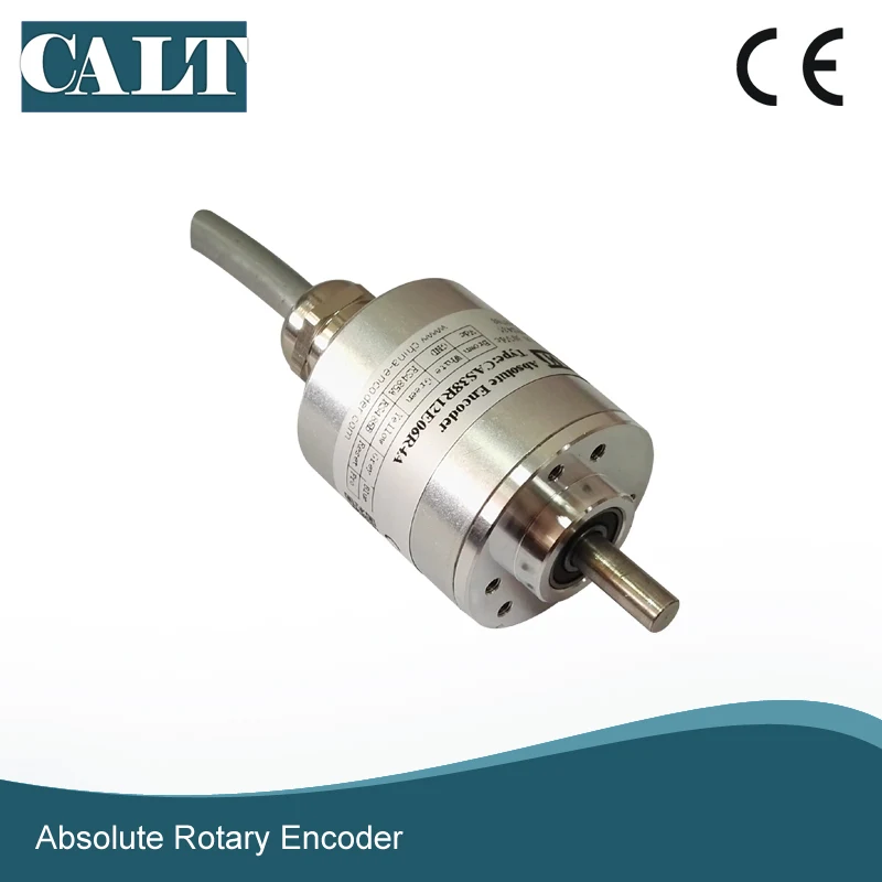CALT Modbus RTU 13 бит 8192 абсолютный роторный кодер CAS38R13E06RMA с кабелем 1 м|Приборы для