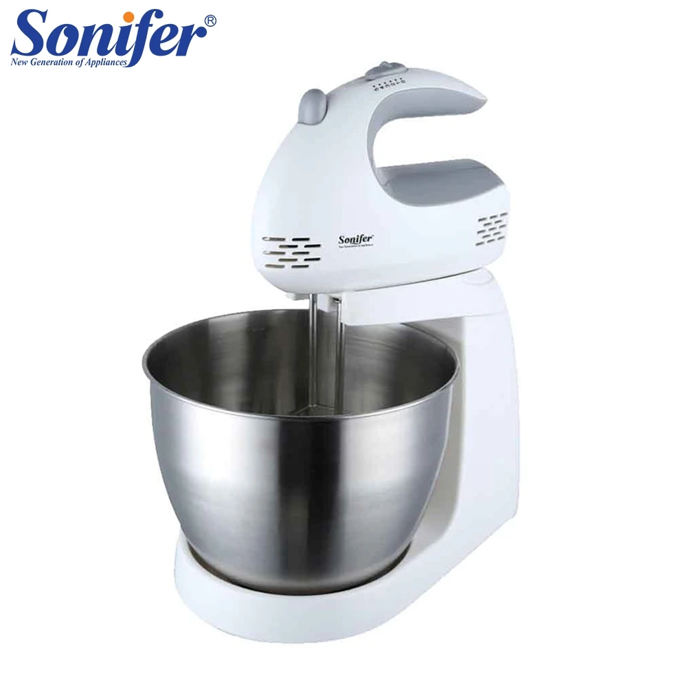 

200W Multifunction Table Electric Food Mixers Dough Mixer Egg Beater 220v Food Blender for Kitchen Sonifer