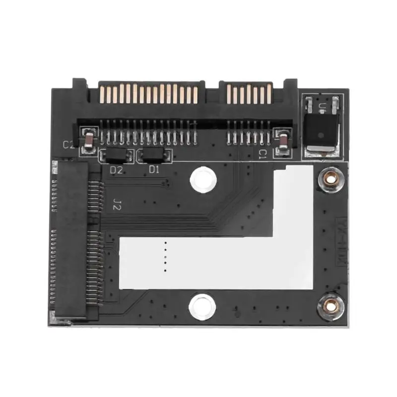 Мини конвертерная плата адаптера для mSATA мини PCI E SSD до 2 5 дюймов SATA порт 57X46 мм без