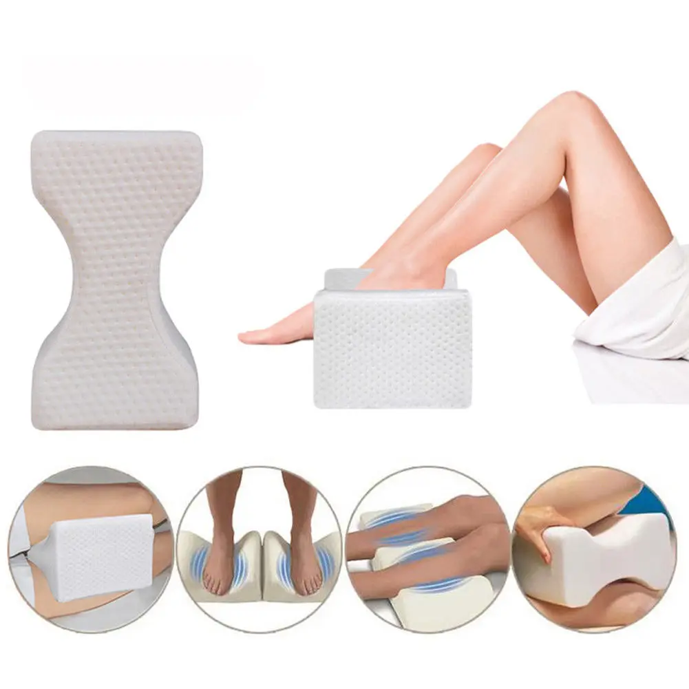 Memory Foam Knee Leg Pillow Bed Knee Support Pain Relief Cushion Wedge