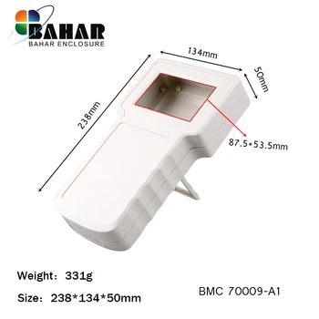

Hand-held electronics plastic ABS 5 pieces enclosure from Bahar Enclosure 238*134*50 mm BMC70009