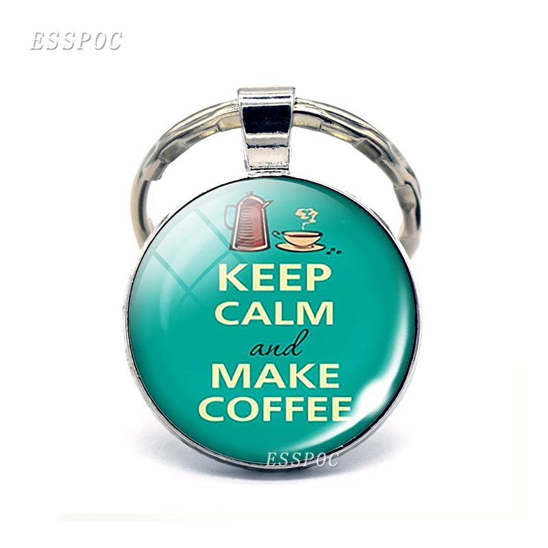 Брелок для ключей с надписью Keep Calm and Carry on|Брелоки| |