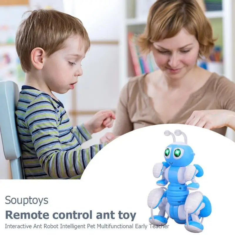 RC Ant робот игрушка для интеллектуального программирования фигурки роботы