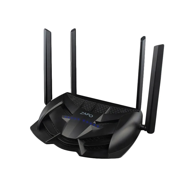 

Zapo 2.4G/5G Top Chip Ac 2600Mbps Wifi Router Wireless 16Mb Flash High Gain Antenna Usb Storage Repeater Long Distance(Eu Plug