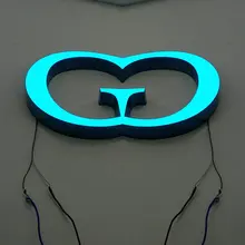 На Заказ Акриловая табличка светодиодный рекламный бизнес светодиодный знак