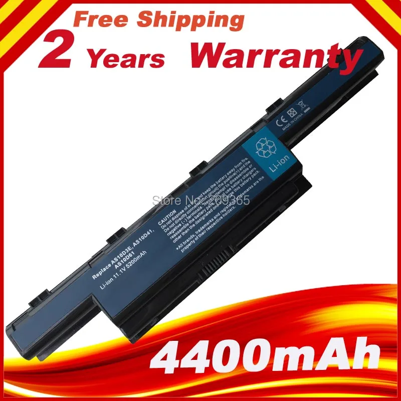 Original AS10D51 Battery For Acer 4551G 4741G 5741G 5742G 5750G 7750G