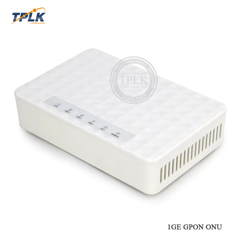 Лучшая цена 1 шт. GPON ONU 1GE FTTO ONT Одноместный LAN порт FTTH 25G чипсет волокно для дома