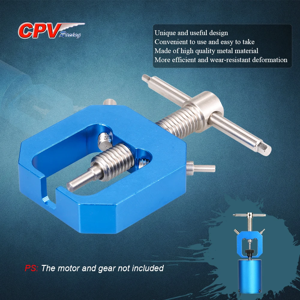 

RC Cars Tool Part 60306B Aluminium Alloy Gear Puller for 1/10 HSP HPI Traxxas Monster Truck RC Car Gear Puller Accessories