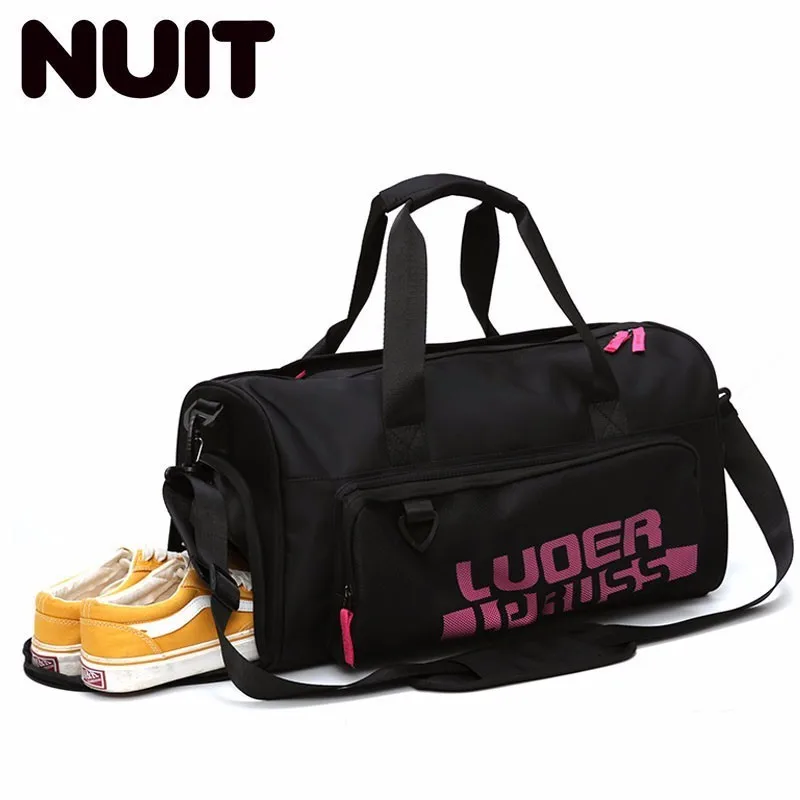 

Woman Portable Tote Handbag Large Capacity Envelope Male Bags Dry And Wet Separation Bag Light A Short Trip Travelling Bag