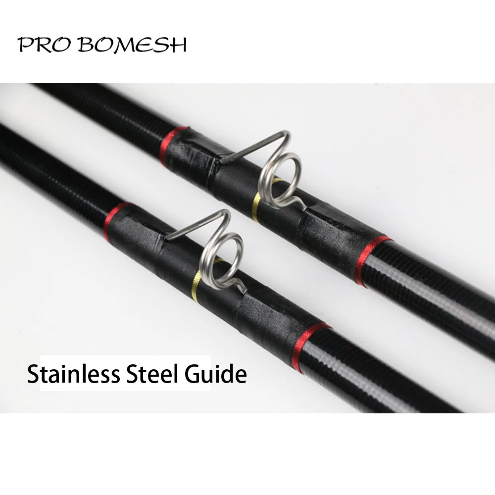 Pro Bomesh 1 шт. 2 43 м секция 80lb Fuji катушка для сиденья троллинга удочка Глубоководной