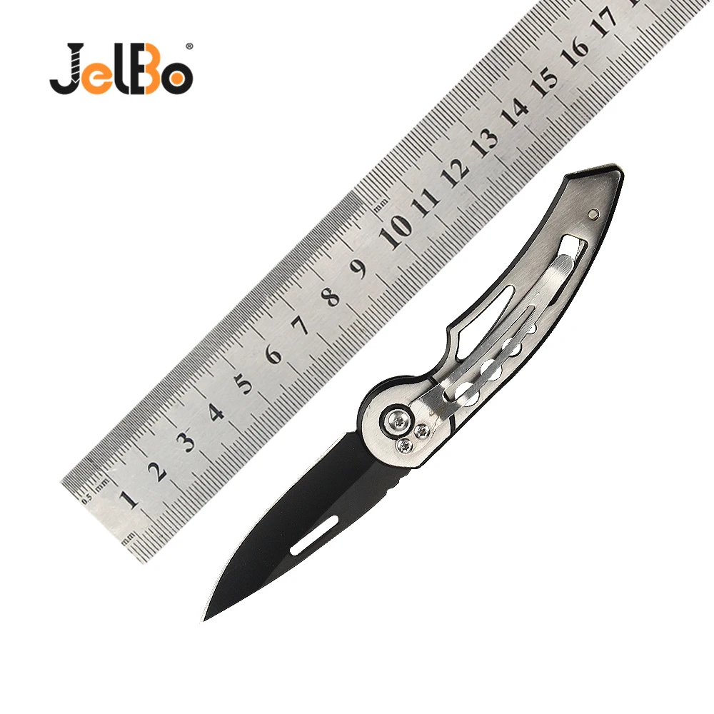 JelBo складной нож Karambit выживания Мини Карманные Ножи Тактические пряжки ремня Открытый отдых складной нож ручной набор инструментов