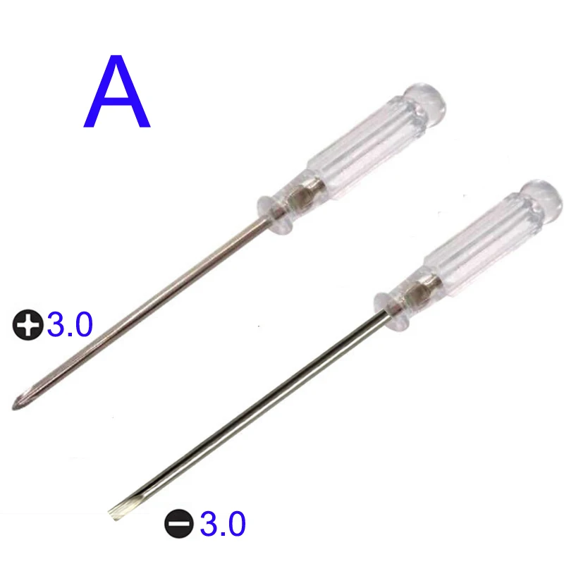 10pcs/lot Mini 3.0 Micro Cross Phillips Flat Screwdriver For MobilePhone PC Repair Tool | Мобильные телефоны и аксессуары